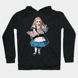 Alice and Pig Hoodie